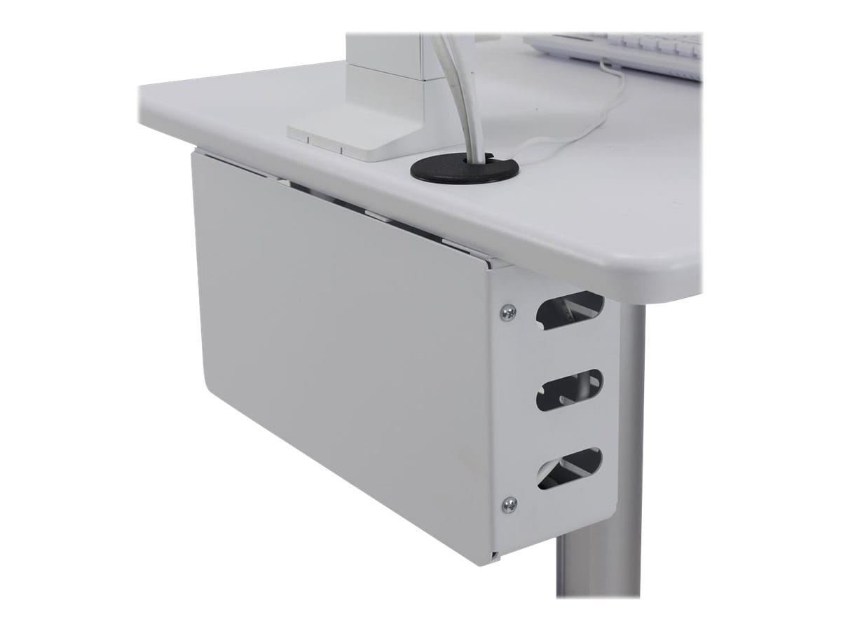 Ergotron Lean WOW SV10 - Wagen für LCD-Display / PC-Ausrüstung - weiß, Aluminium - Bildschirmgröße: bis zu 61 cm (bis zu 24 Zoll) Ergotron Lean WOW SV10 - Wagen für LCD-Display / PC-Ausrüstung - weiß, Aluminium - Bildschirmgröße: bis zu 61 cm (bis zu 24 Zoll)