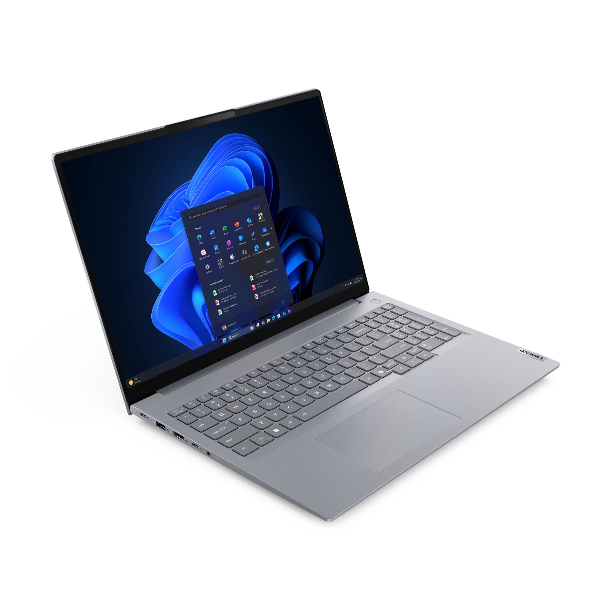 Lenovo ThinkBook 16 G9 AHP 21UT - AMD Ryzen 5 220 / 3.2 GHz - Win 11 Pro - Radeon 740M - 16 GB RAM - 512 GB SSD NVMe - 40.6 cm (16")