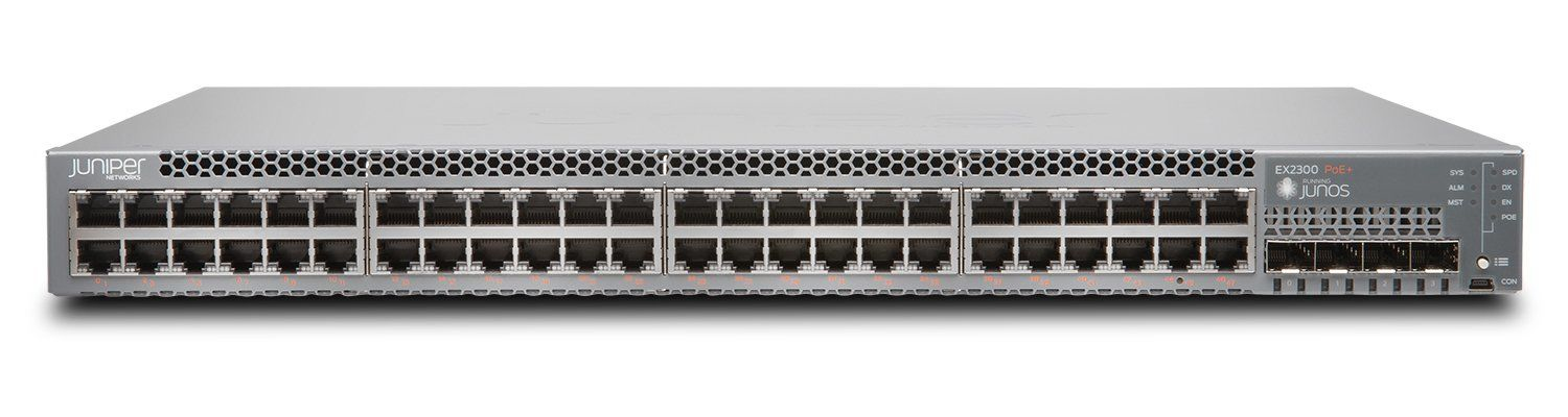 Juniper EX Series EX2300-48P - Switch - L3 - managed - 48 x 10/100/1000 (PoE+)