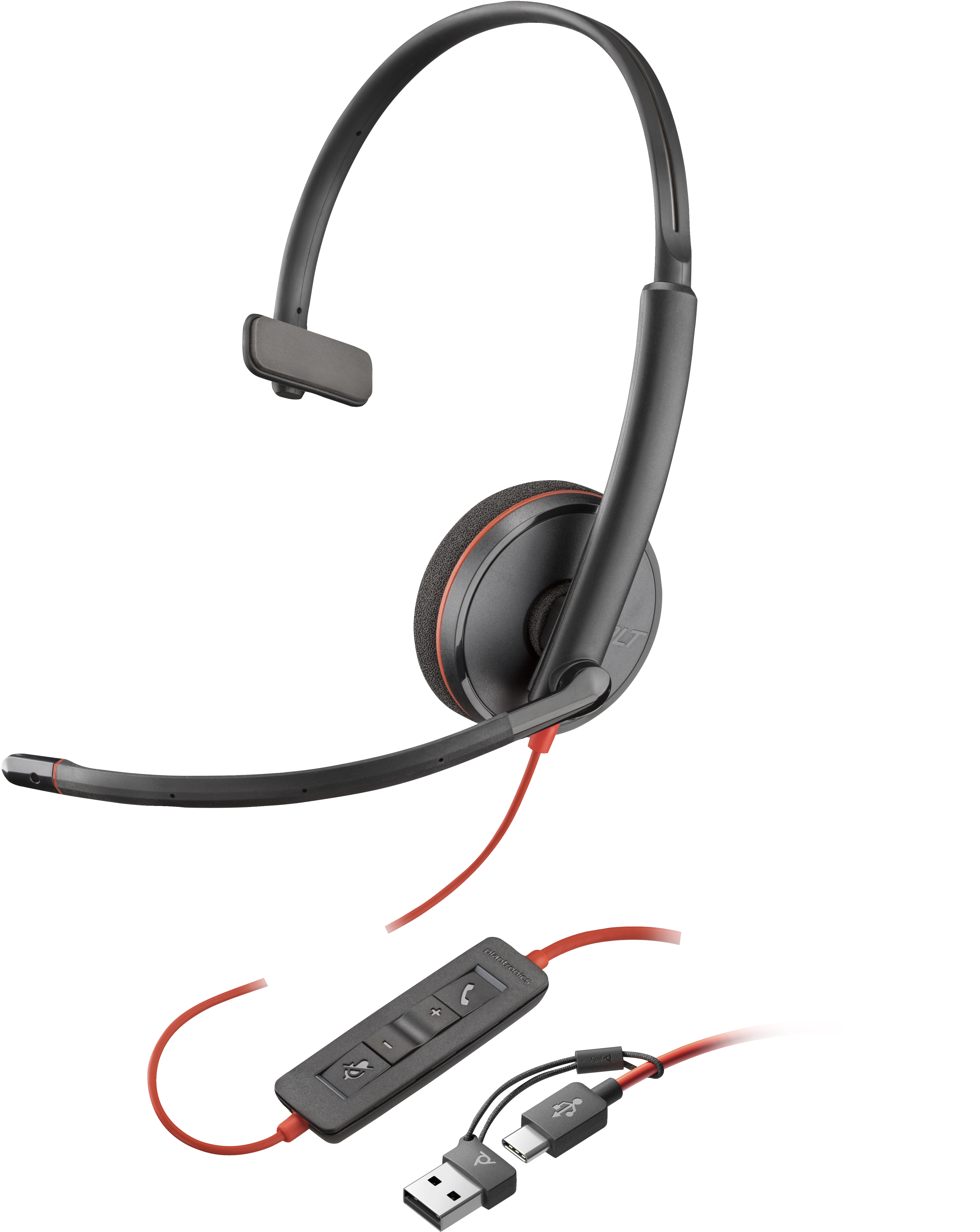 Poly Blackwire 3210 - Blackwire 3200 Series - Headset