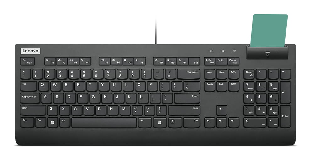 Lenovo Smartcard II - Tastatur - full size