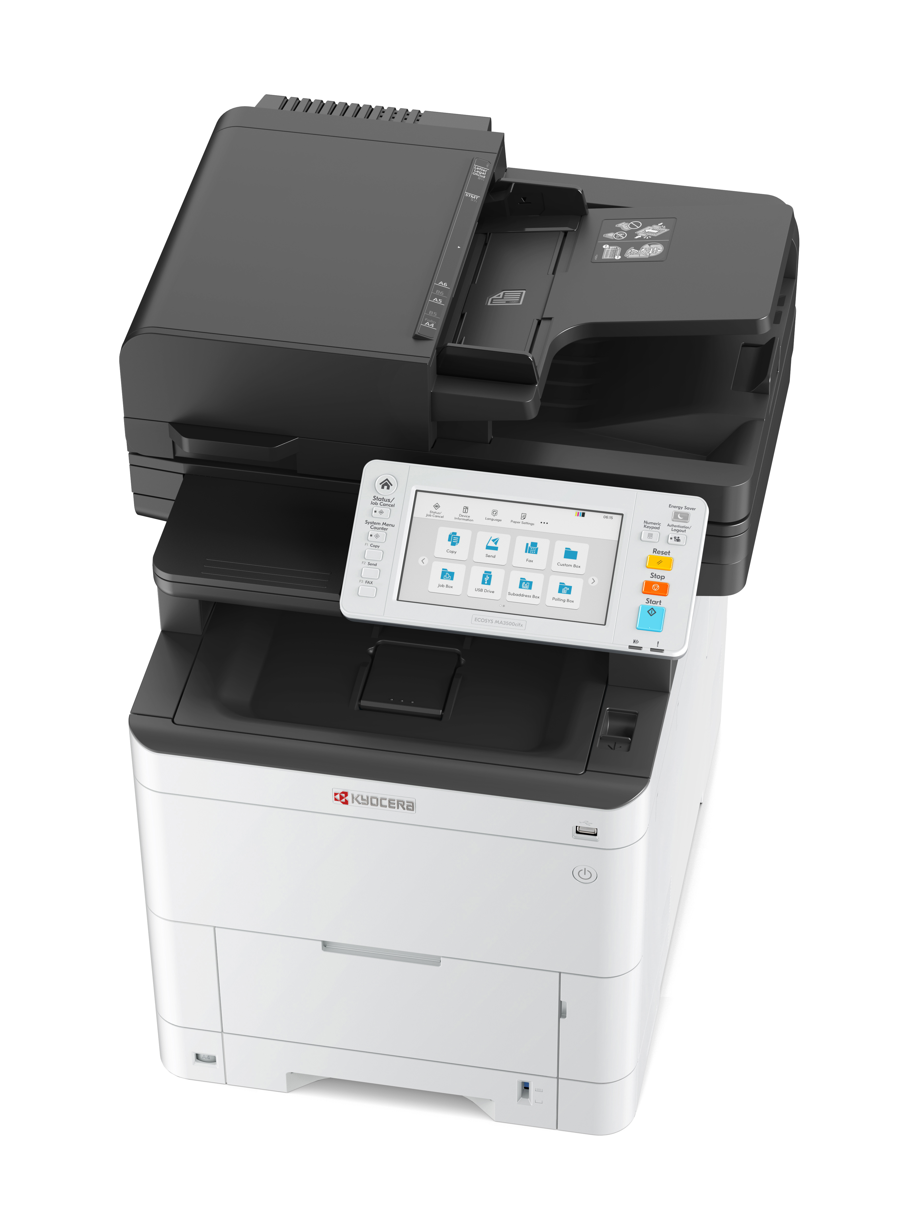 Kyocera ECOSYS MA3500CIFX - Multifunktionsdrucker - Farbe - Laser - A4 (210 x 297 mm)