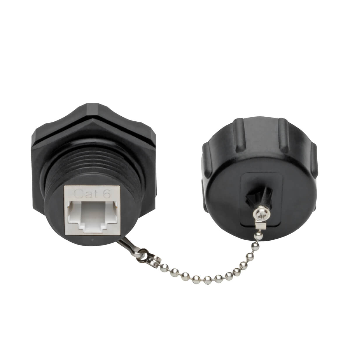 Tripp Eaton Tripp Lite Series Keystone Jack Cat6/Cat5e, RJ45, Shielded, Dust Cap, Industrial