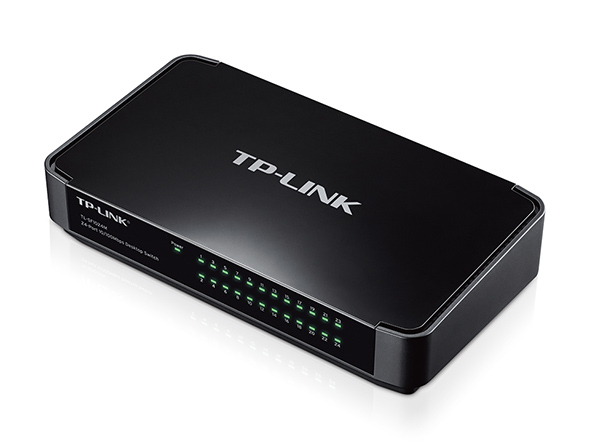TP-LINK TL-SF1024M - Switch - 24 x 10/100 - Desktop