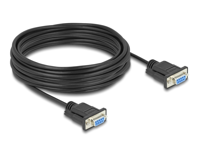 Delock Kabel seriell - DB-9 (W) zu DB-9 (W)