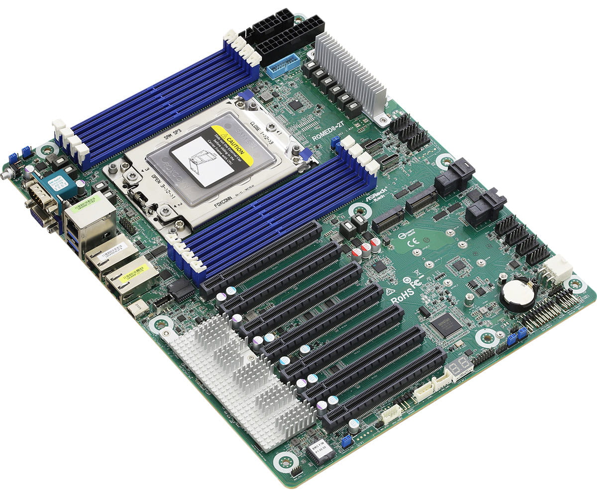 ASRock Rack ROMED8-2T - Motherboard - ATX - Socket