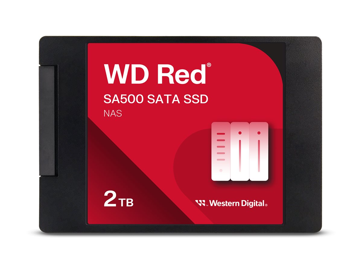 WD Red SA500 WDS200T2R0A-68CKB0 - SSD - 2 TB - intern - 2.5" (6.4 cm)