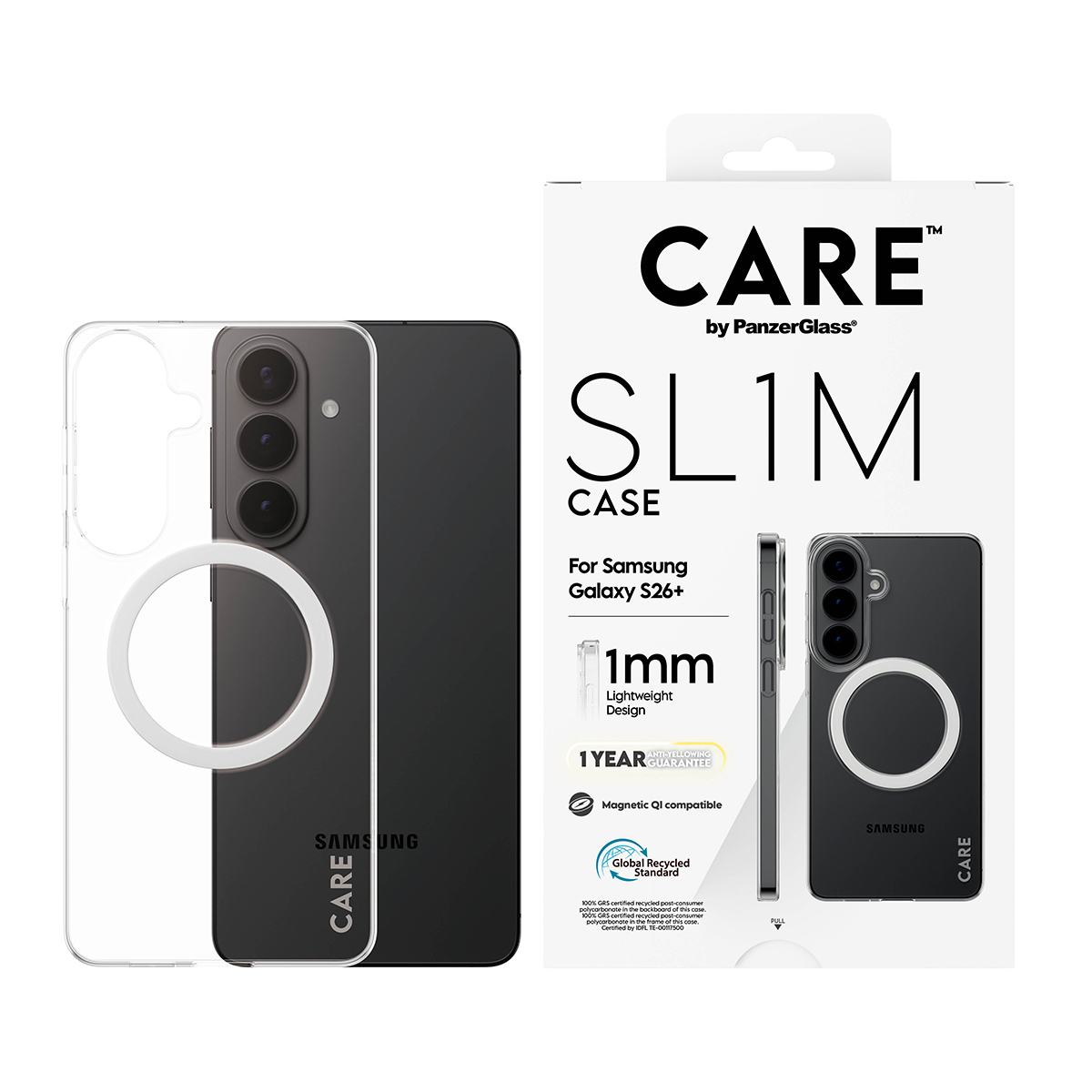 PanzerGlass CARE by PanzerGlass SL1M - Hintere Abdeckung