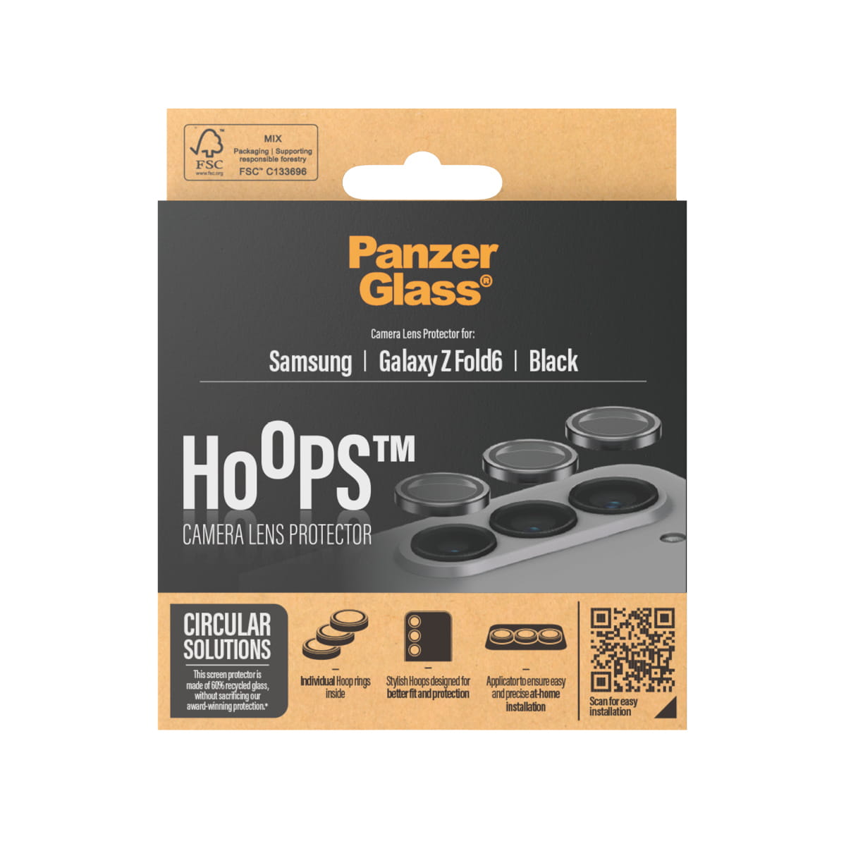 PanzerGlass Hoops - Objektivschutz für Handy