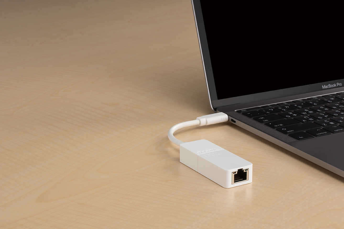 D-Link DUB-E130 - Netzwerkadapter - USB-C - Gigabit