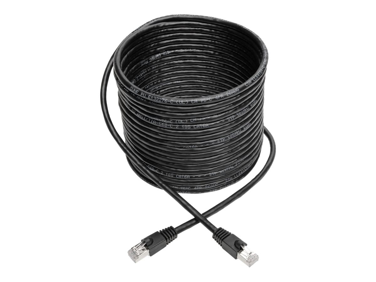 Tripp Eaton Tripp Lite Series Cat6a 10G Snagless Shielded STP Ethernet Cable (RJ45 M/M)