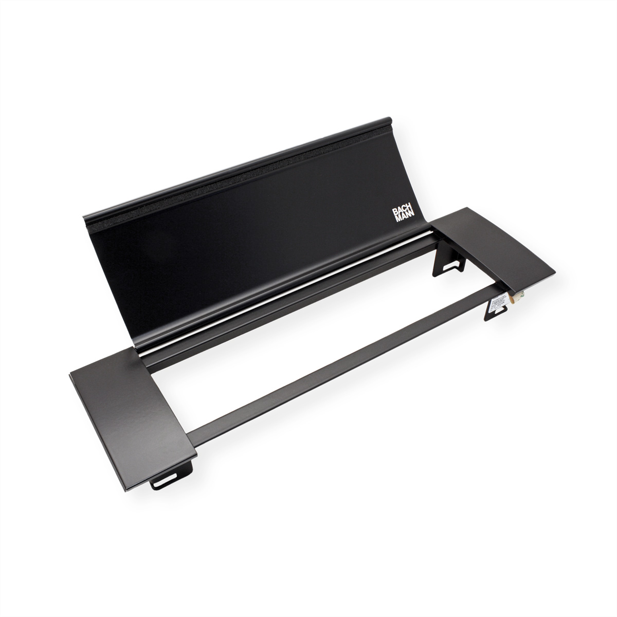 Bachmann POWER FRAME Cover schwarz ALU 4-fach RAL9005