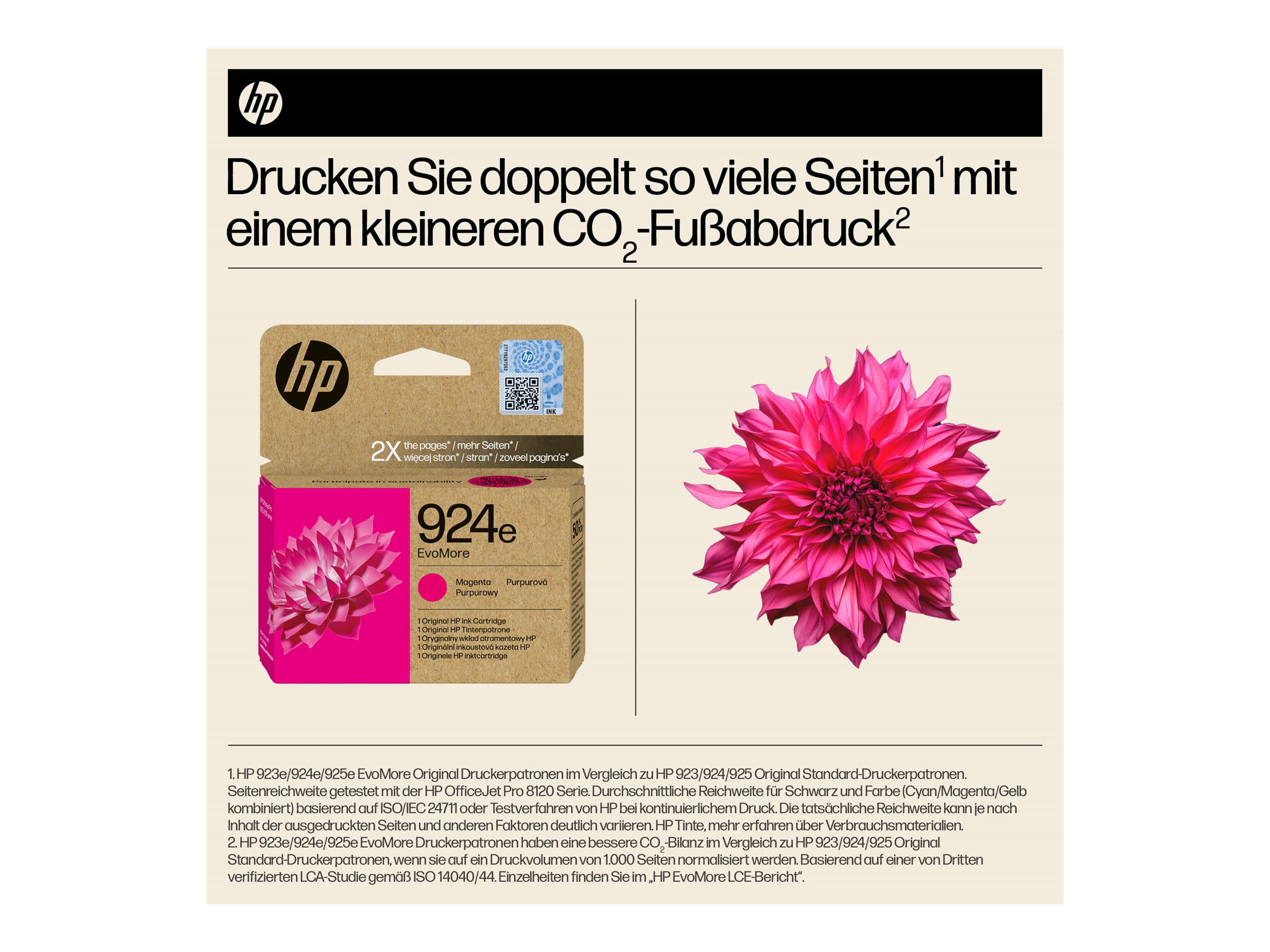HP 924e EvoMore - Magenta - original - Tintenpatrone