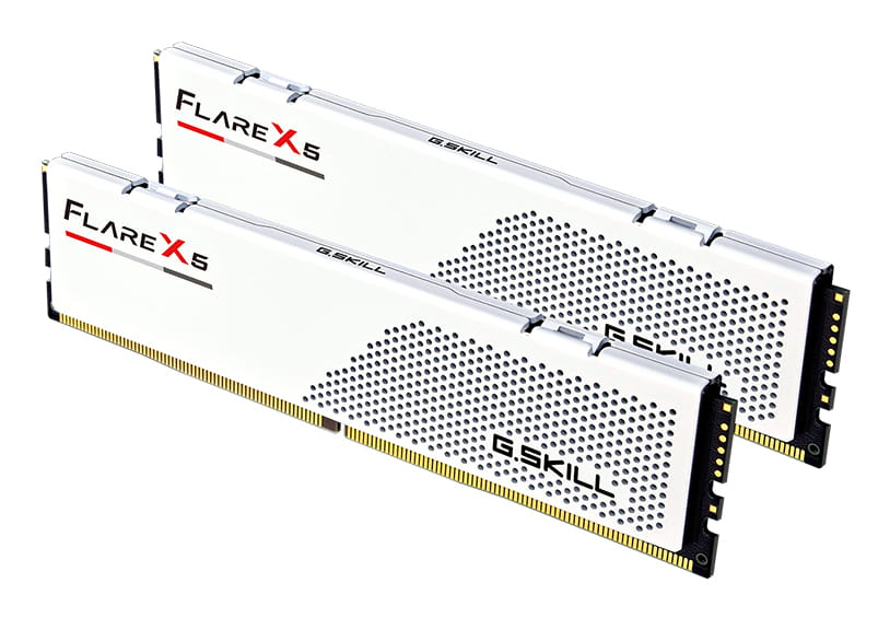 G.Skill Flare X5 F5-6000J2836G32GX2-FX5W, 64 GB, 2 x 32 GB, DDR5, 6000 MHz, 288-pin DIMM