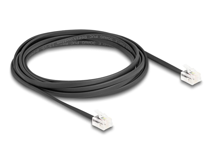 Delock Telefonkabel - RJ-11 (M) zu RJ-11 (M)