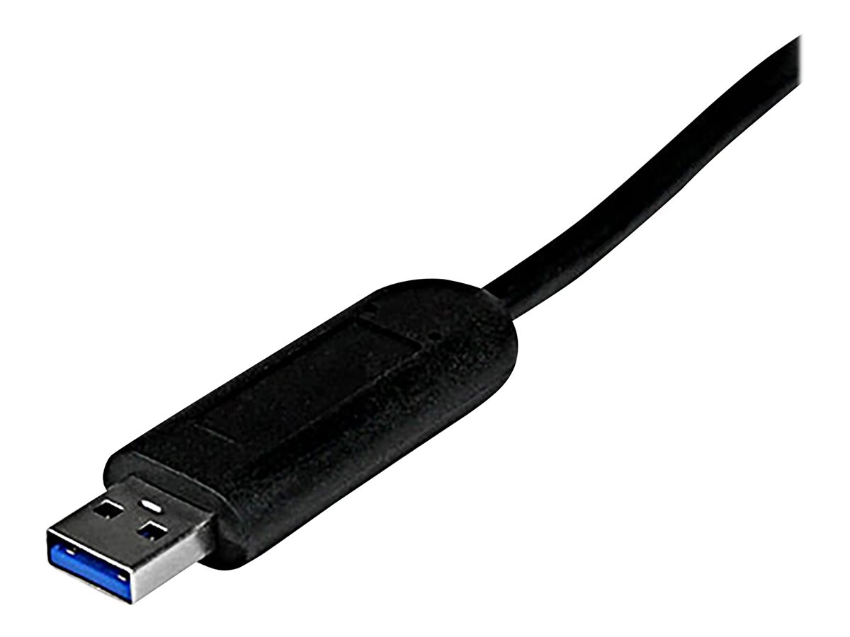 StarTech.com 4 Port USB 3.0 SuperSpeed Hub - Schwarz