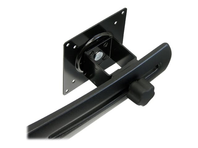 Ergotron DS100 Triple-Monitor Desk Stand - Aufstellung - für 3 LCD-Anzeigen - Aluminium, Stahl - Schwarz - Bildschirmgröße: bis zu 53,3 cm (bis zu 21 Zoll)