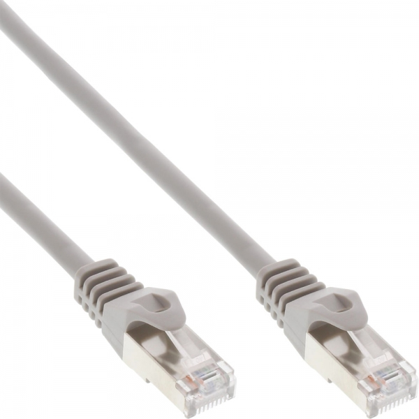 InLine Patchkabel - F/UTP - Cat.5e - grau - 1,5m