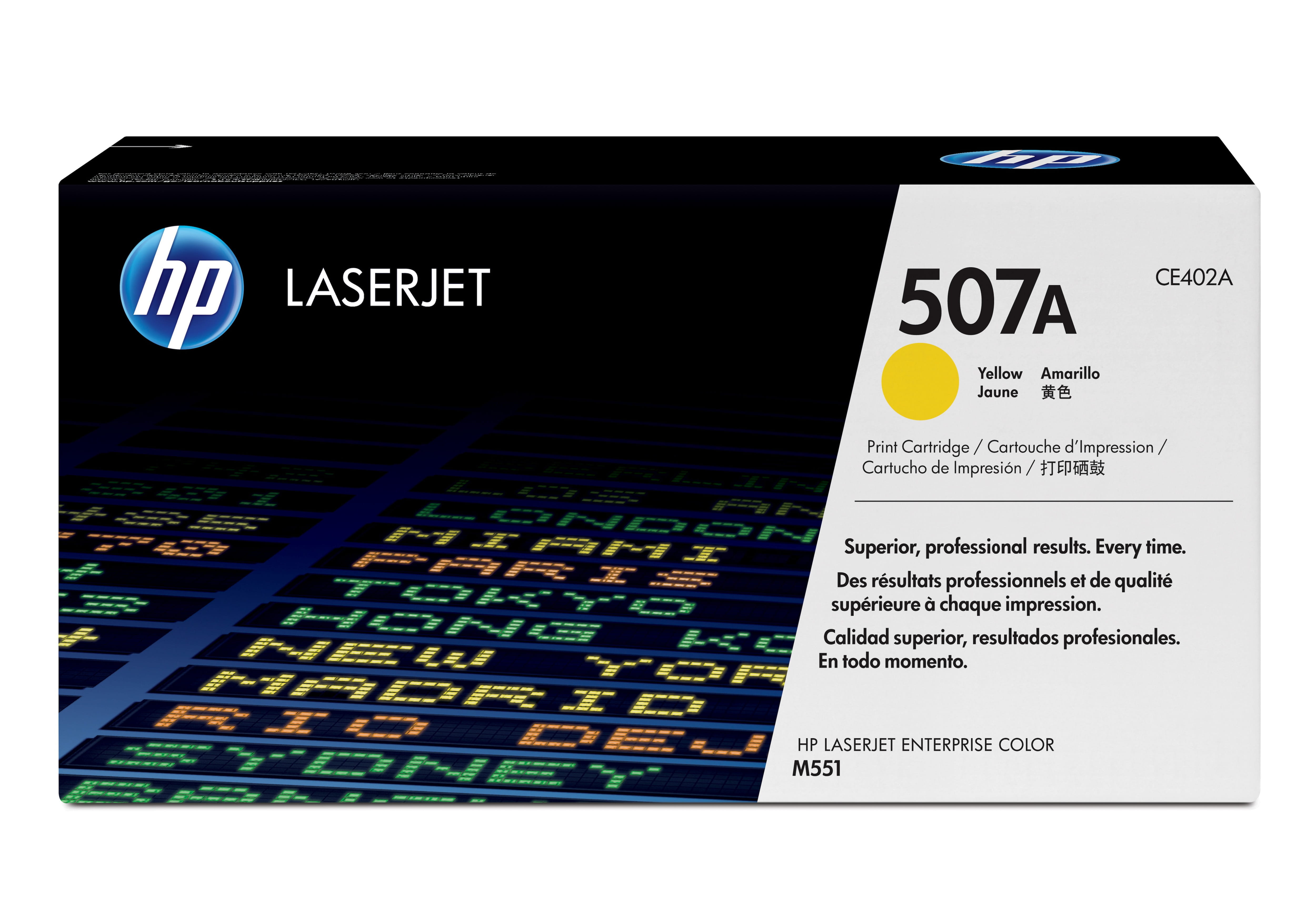 HP 507A - Gelb - original - LaserJet - Tonerpatrone (CE402A)