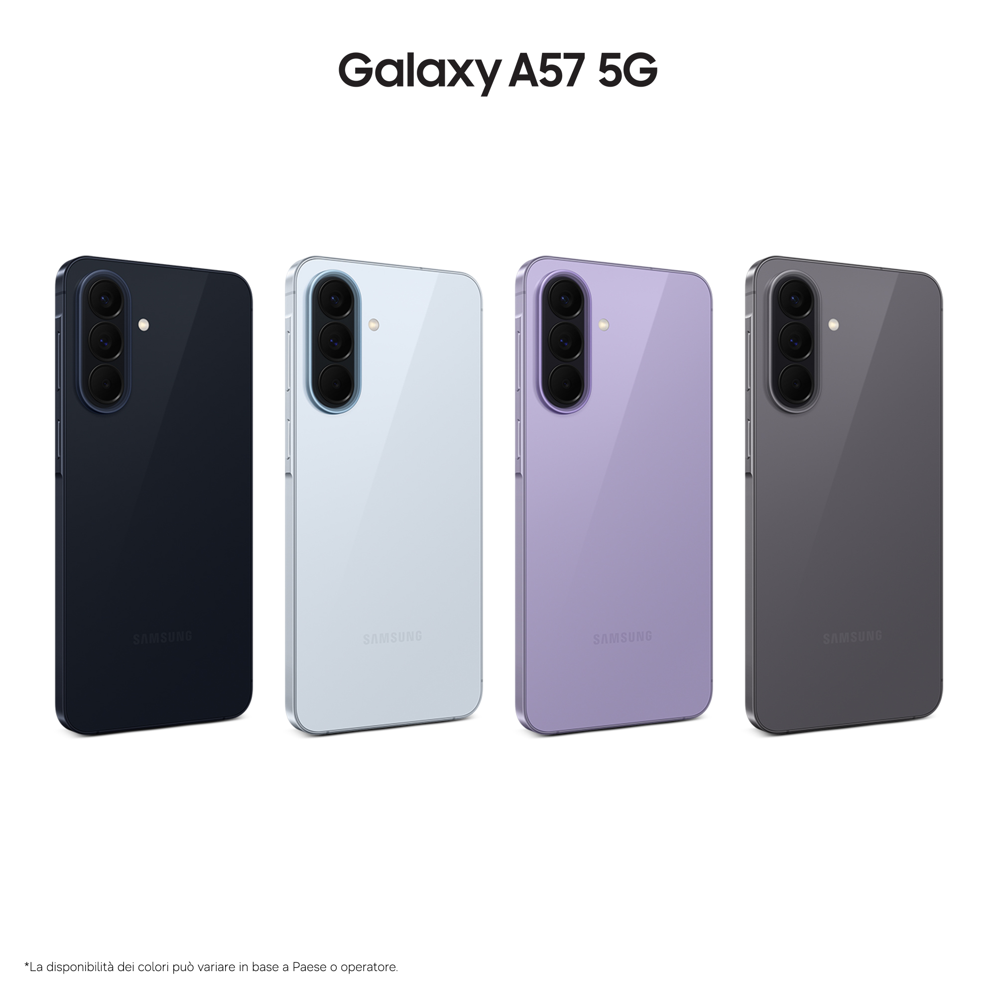 Samsung Galaxy A57 - 5G Smartphone - Dual-SIM - RAM 8 GB / Interner Speicher 256 GB - OLED display - 6.7" - 2340 x 1080 Pixel - (120 Hz)