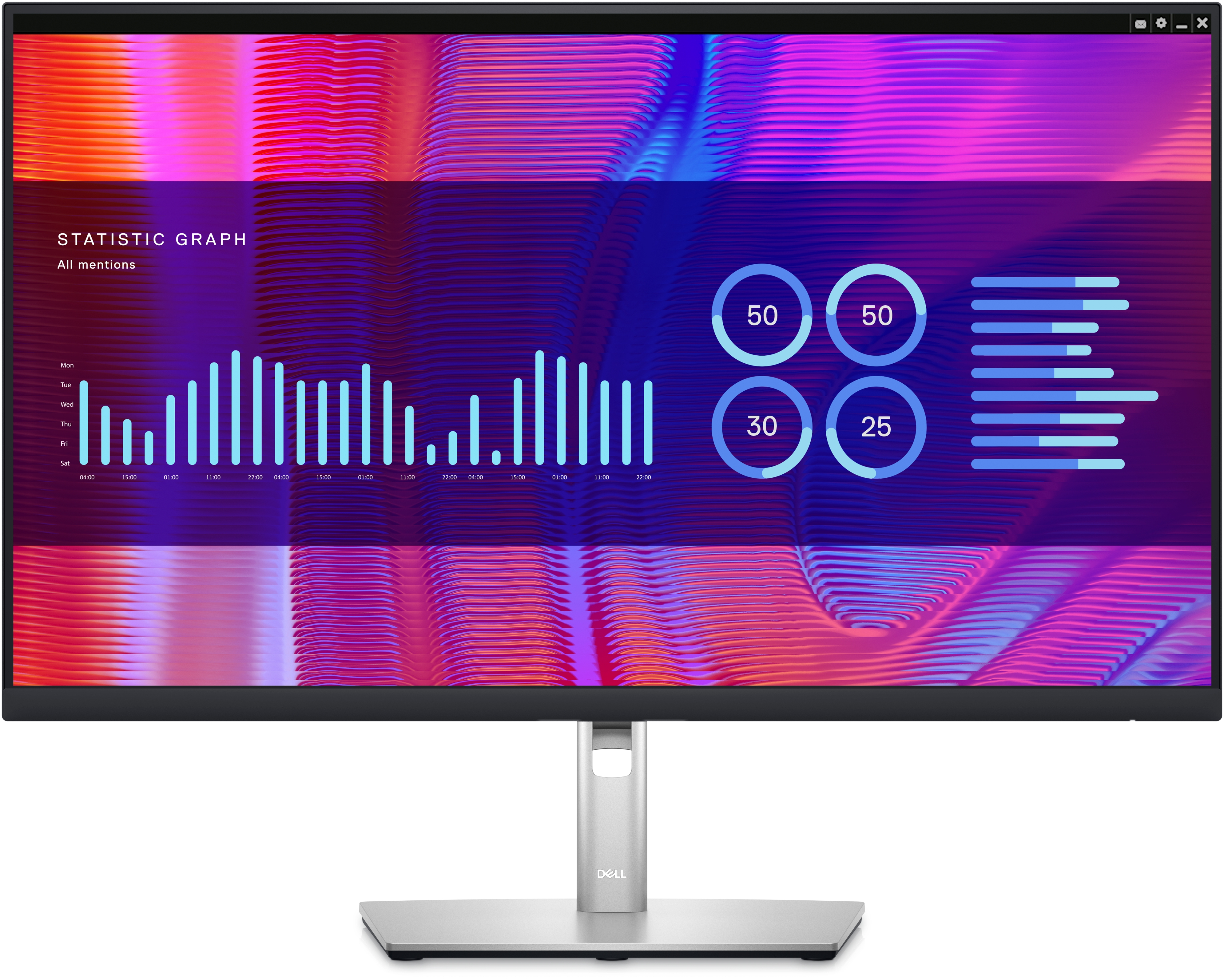 Dell P2723DE - LED-Monitor - 68.6 cm (27") (26.96" sichtbar)