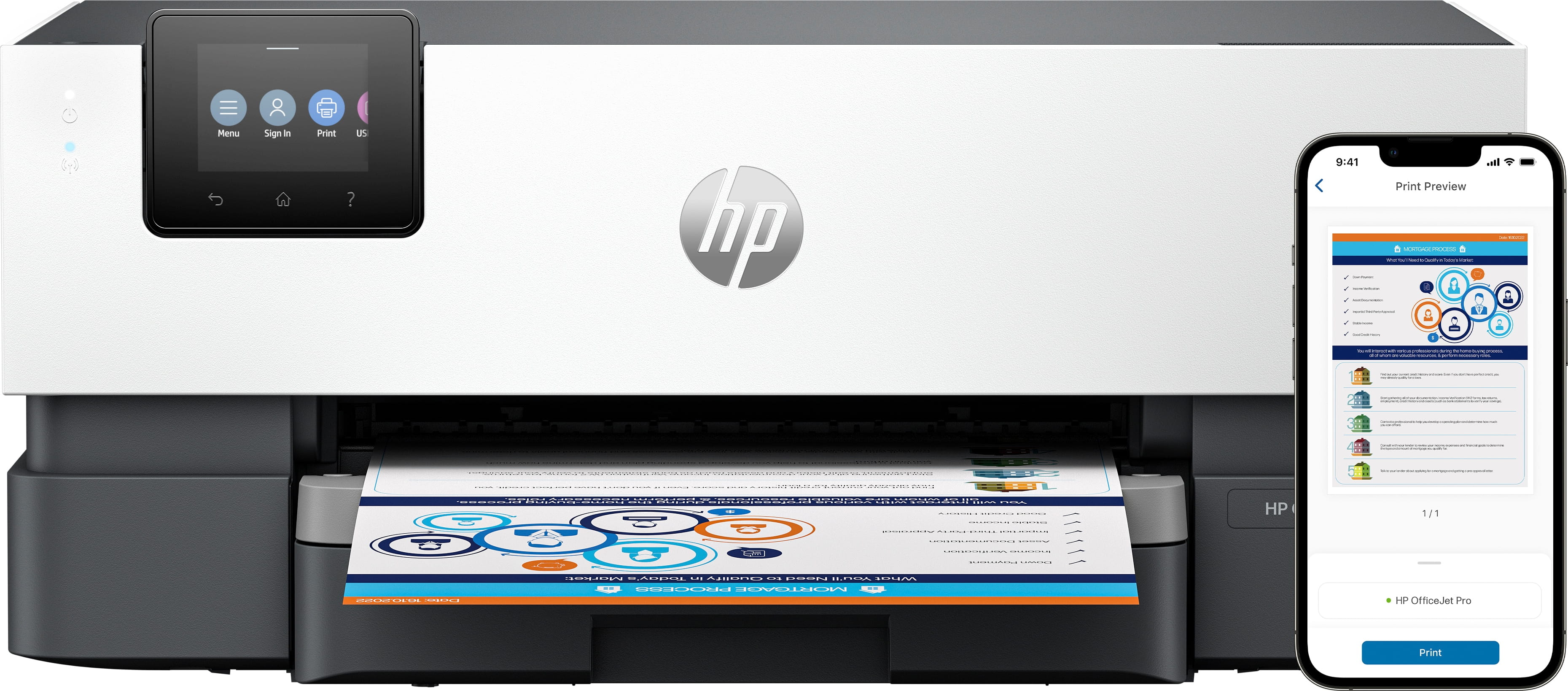 HP Officejet Pro 9110b - Drucker - Farbe - Duplex - Tintenstrahl - A4/Legal - 1200 x 1200 dpi - bis zu 22 Seiten/Min. (einfarbig)/ HP Officejet Pro 9110b - Drucker - Farbe - Duplex - Tintenstrahl - A4/Legal - 1200 x 1200 dpi - bis zu 22 Seiten/Min. (einfarbig)/