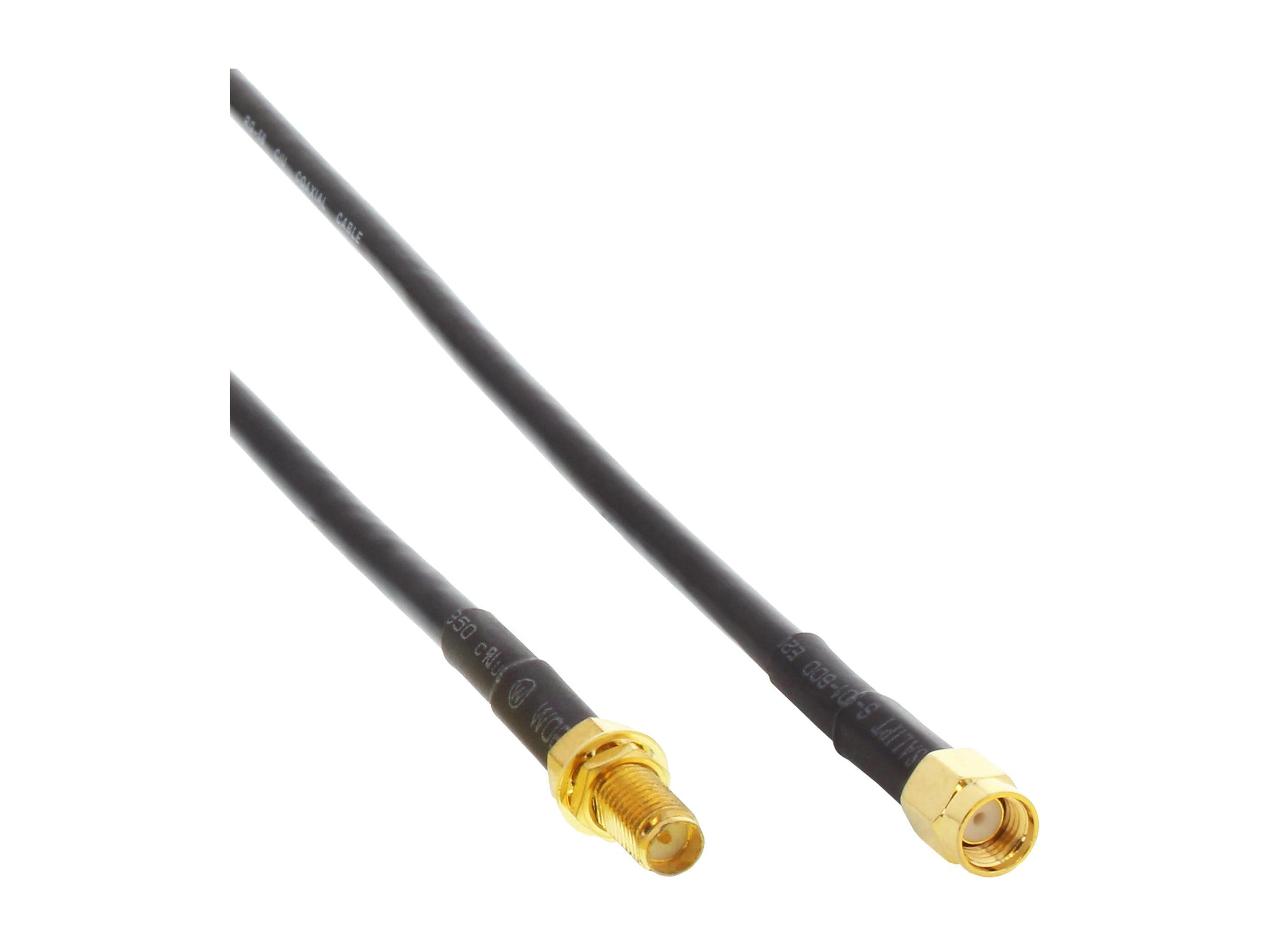 InLine WLAN Kabel - R-SMA-Stecker auf R-SMA-Kupplung - 20m