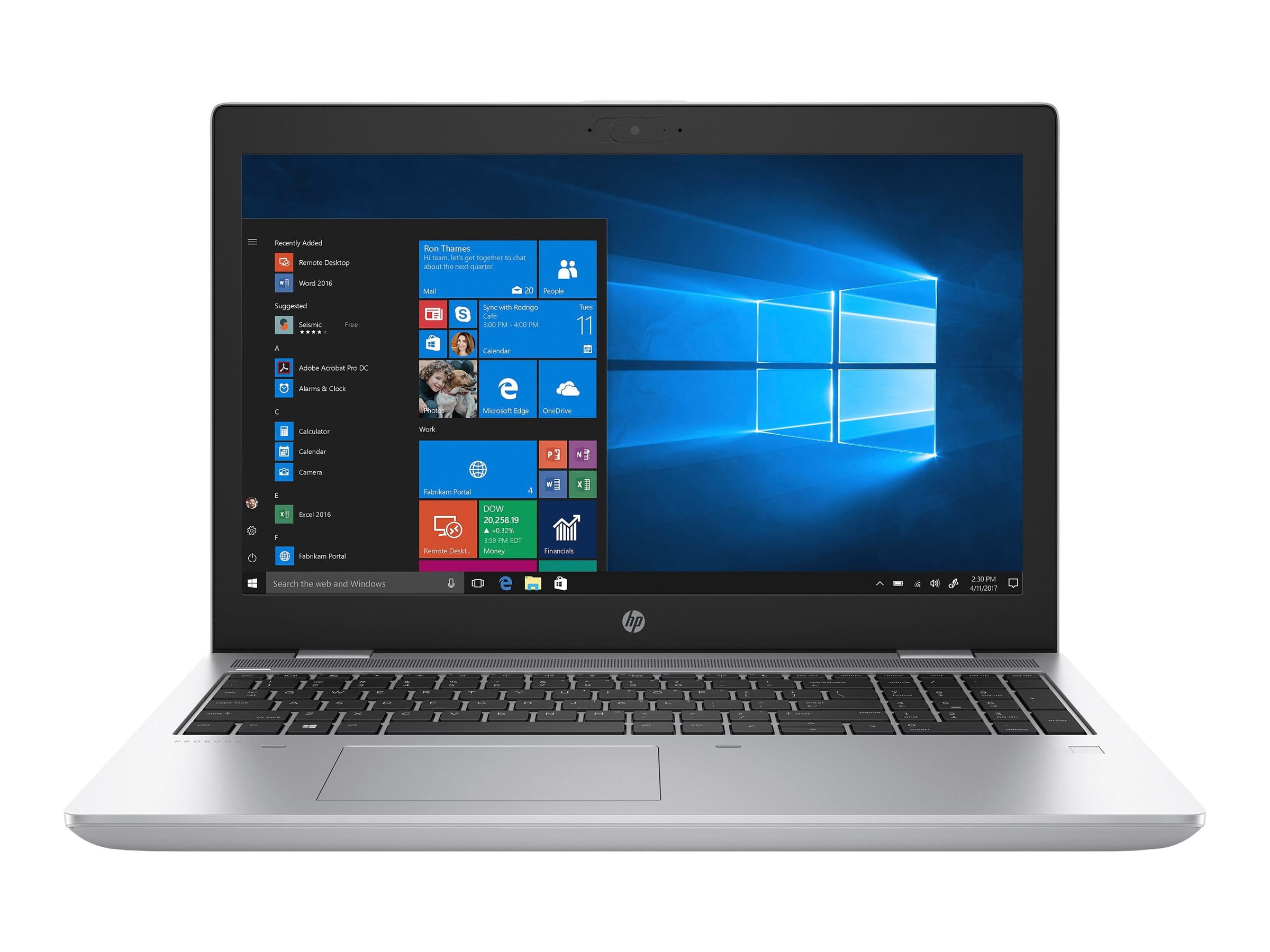 HP ProBook 650 G5 Notebook - Intel Core i5 8265U / 1.6 GHz - Win 10 Pro 64-Bit - UHD Graphics 620 - 8 GB RAM - 256 GB SSD NVMe, HP Value - DVD-Writer - 39.6 cm (15.6")