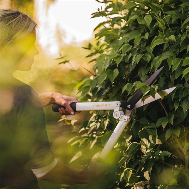 Fiskars HS53 - Heckenschere - 54.4 cm - weiß
