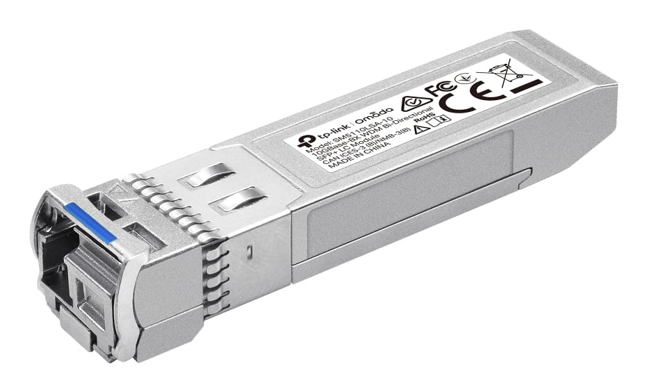 TP-LINK Omada SM5110LSA-10 V1 - SFP+-Transceiver-Modul - 10GbE - 10GBase-BX - LC/UPC Einzelmodus - bis zu 10 km - 1330 (TX)
