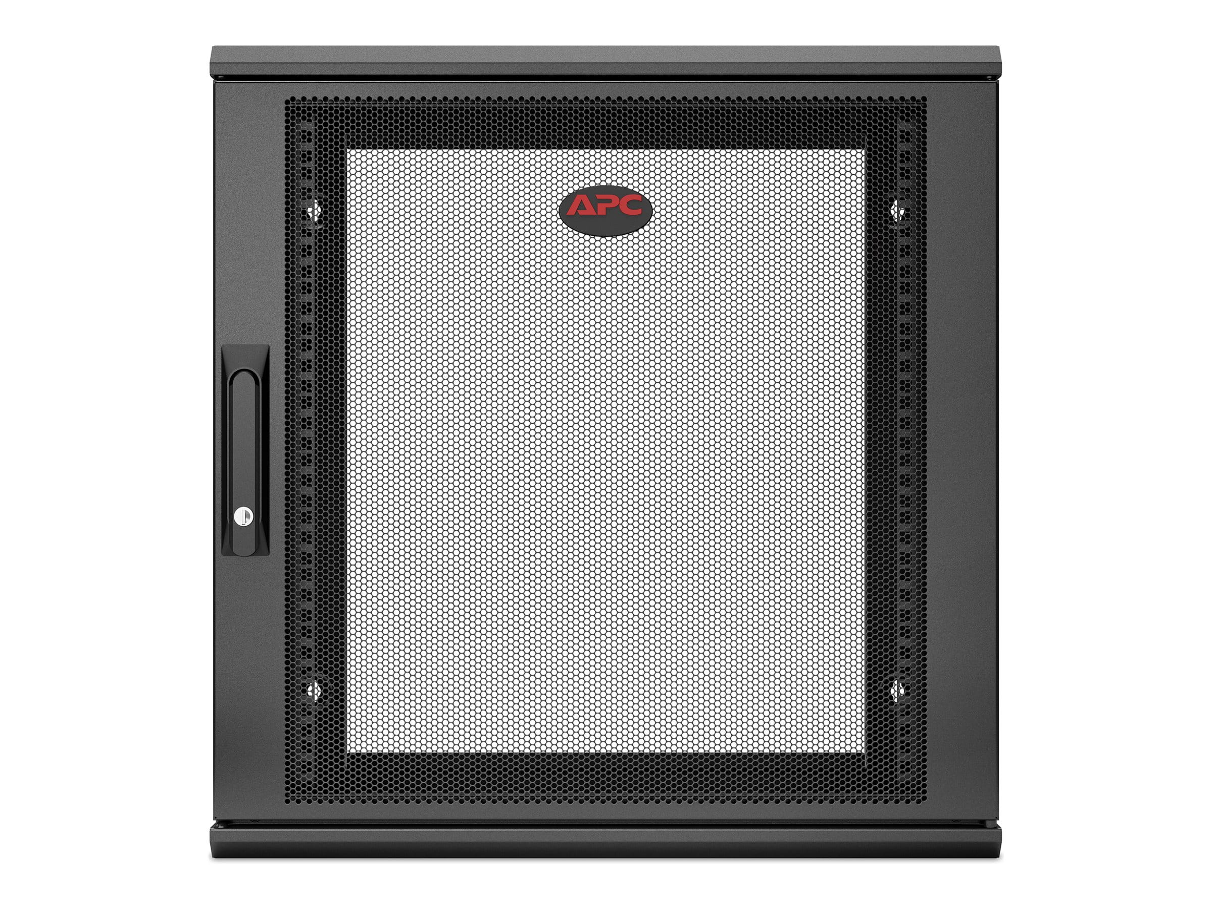 APC NetShelter WX AR112SH4 - Gehäuse - geeignet für Wandmontage - Schwarz - 12U - 48.3 cm (19")