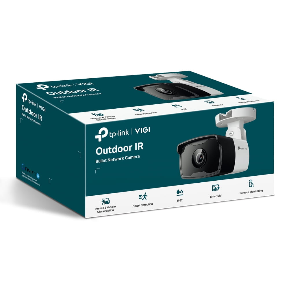 TP-LINK VIGI C340I V1 - Netzwerk-Überwachungskamera - Kugel - Außenbereich - wetterfest - Farbe (Tag&Nacht)