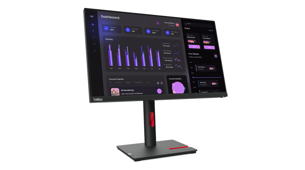 Lenovo ThinkVision T24i-30 - LED-Monitor - 60.5 cm (23.8")