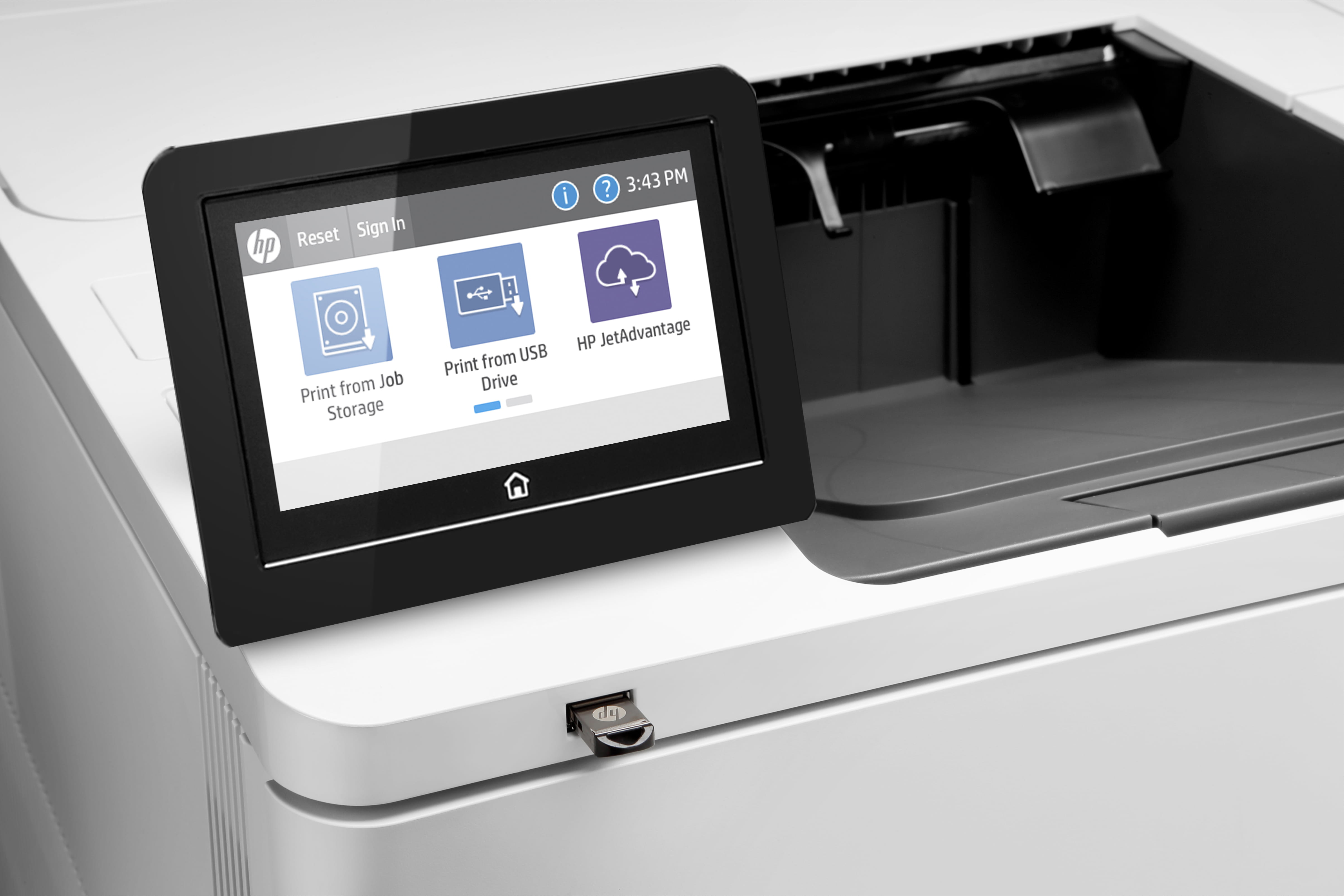 HP LaserJet Enterprise M611dn - Drucker - s/w