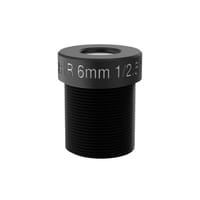 Axis CCTV-Objektiv - 12.7 mm (1/2") - M12-Anschluss - 6 mm - f/2.0 (Packung mit 4)