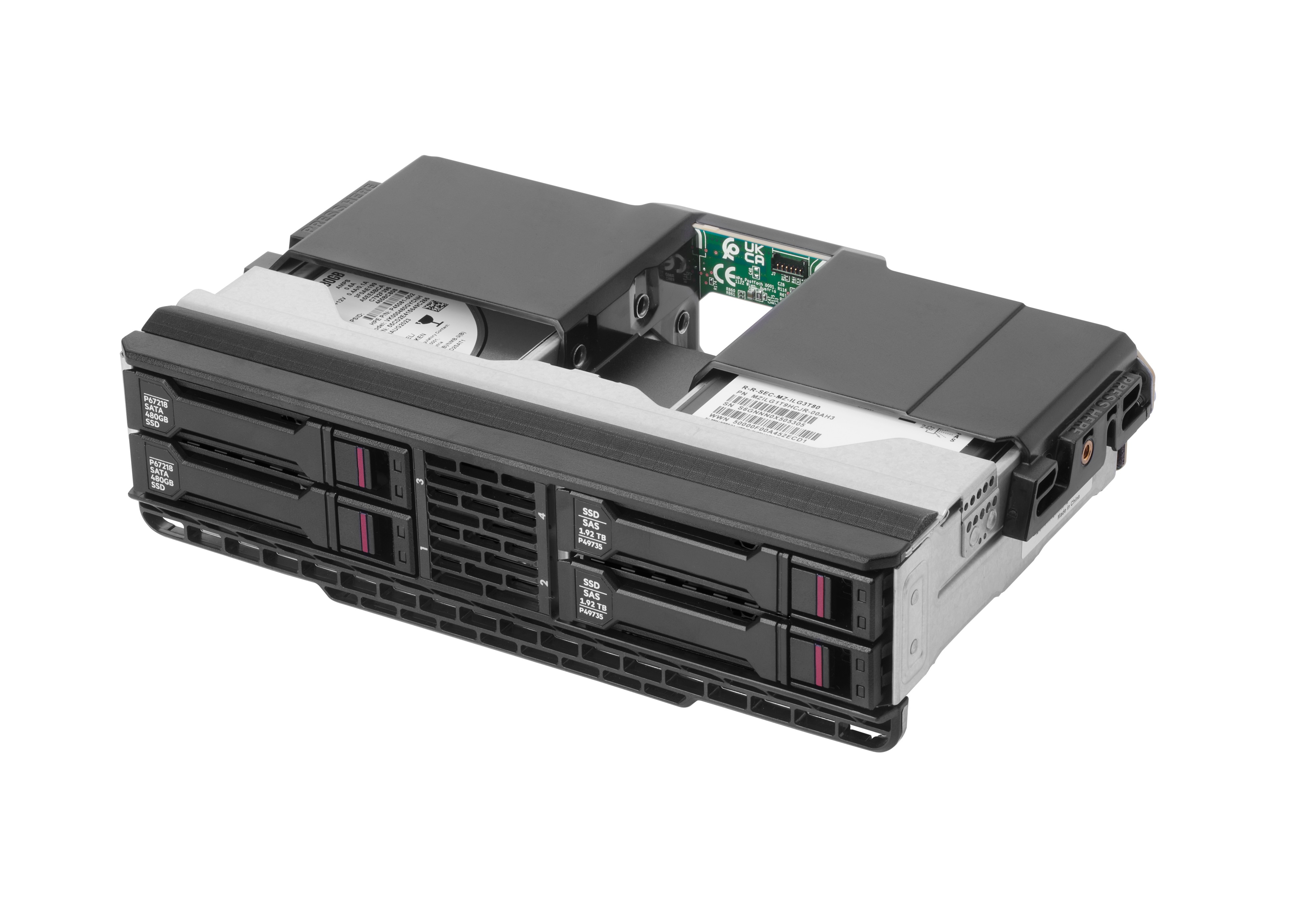 HPE Synergy 480 Gen12 - Laufwerkkäfig-Kit - 4SFF