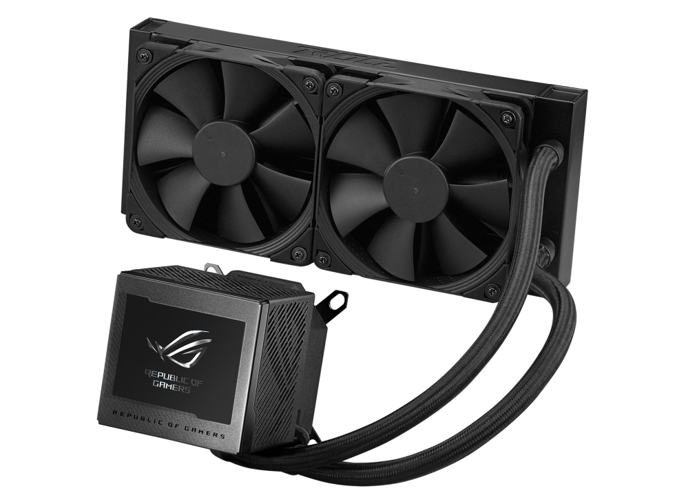 ASUS ROG RYUJIN III 240 - Prozessor-Flüssigkeitskühlsystem - mit LCD-Display - (für: LGA115x Socket, LGA1200, LGA1700, AM4, AM5)