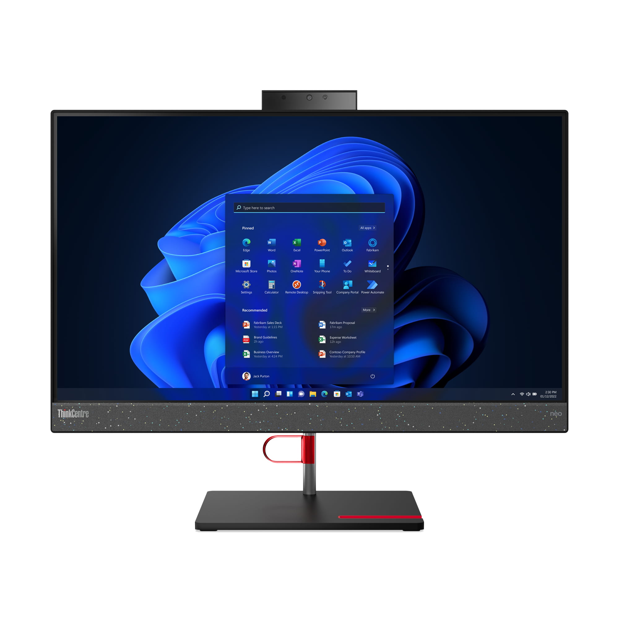 Lenovo ThinkCentre neo 50a 24 12B8 - All-in-One