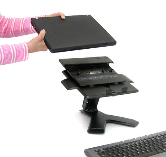 Ergotron Neo-Flex - Notebook-Ständer - Schwarz Ergotron Neo-Flex - Notebook-Ständer - Schwarz