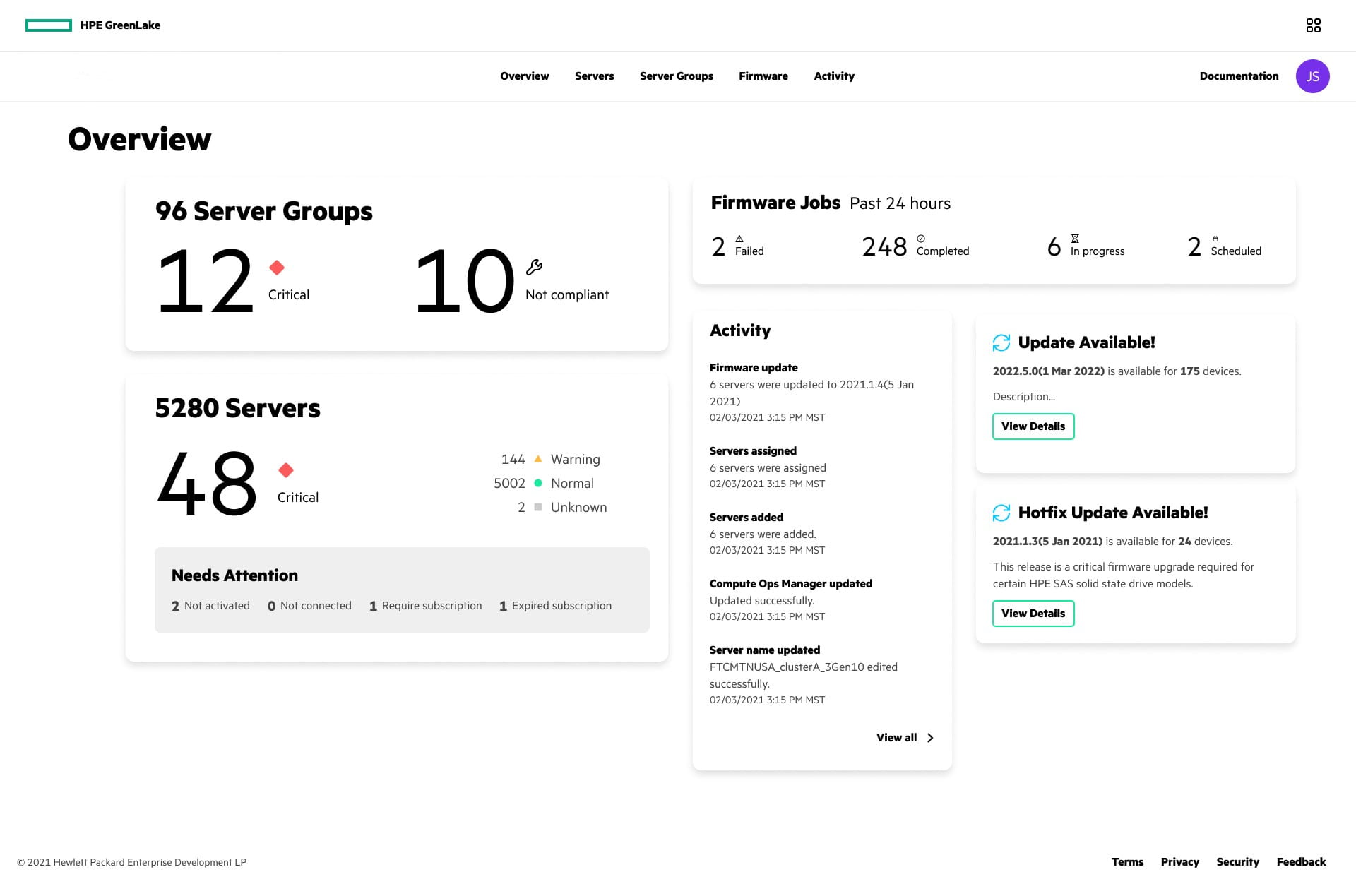 HPE Compute Ops Management Advanced - Abonnement-Lizenz (3 Jahre)