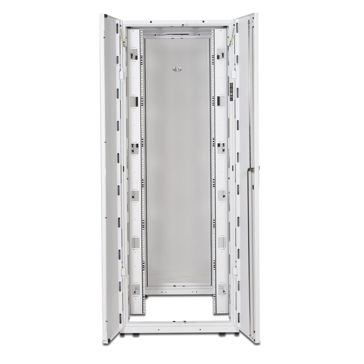 APC NetShelter SX - Schrank Netzwerkschrank - weiß - 48U - 48.3 cm (19")