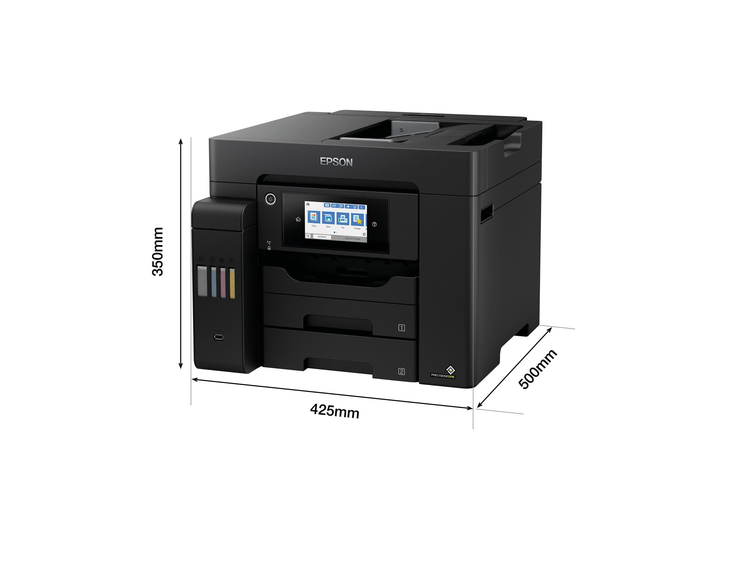 Epson EcoTank ET-5800 - Multifunktionsdrucker - Farbe - Tintenstrahl - A4 (210 x 297 mm)