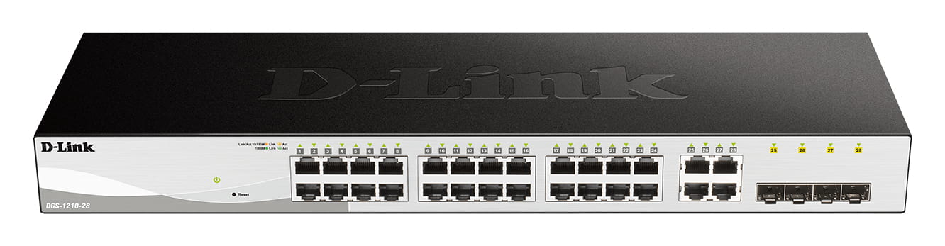 D-Link Web Smart DGS-1210-28 - Switch - managed