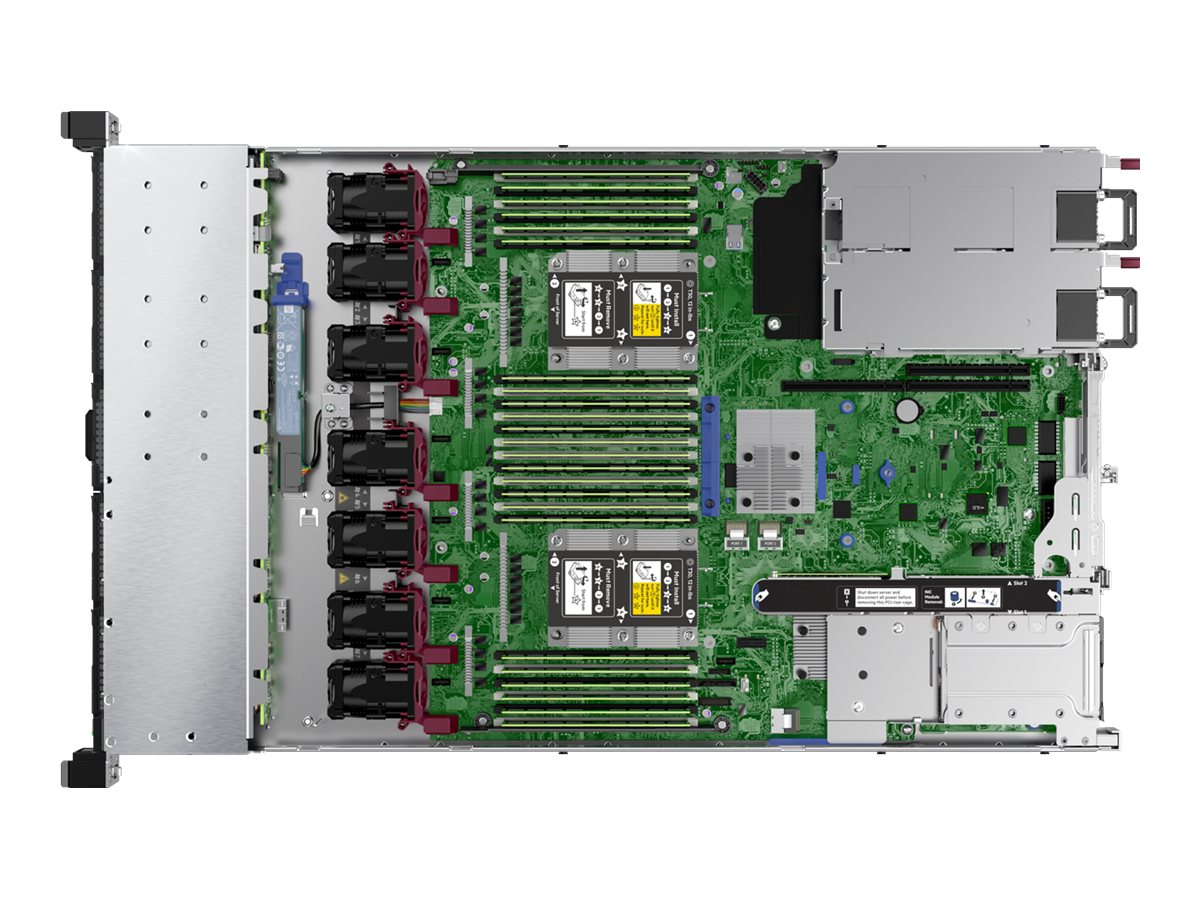 HPE ProLiant DL360 Gen10 - 1U - zweiweg - keine CPU - RAM 0 GB - SATA - Hot-Swap 8.9 cm (3.5")