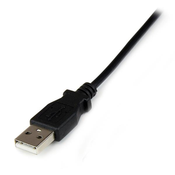 StarTech.com USB 2.0 auf Hohlstecker Typ N Kabel - USB A DC 5V 5,5mm Stecker Stromkabel Stecker 1m - Stromkabel - USB (nur Strom)