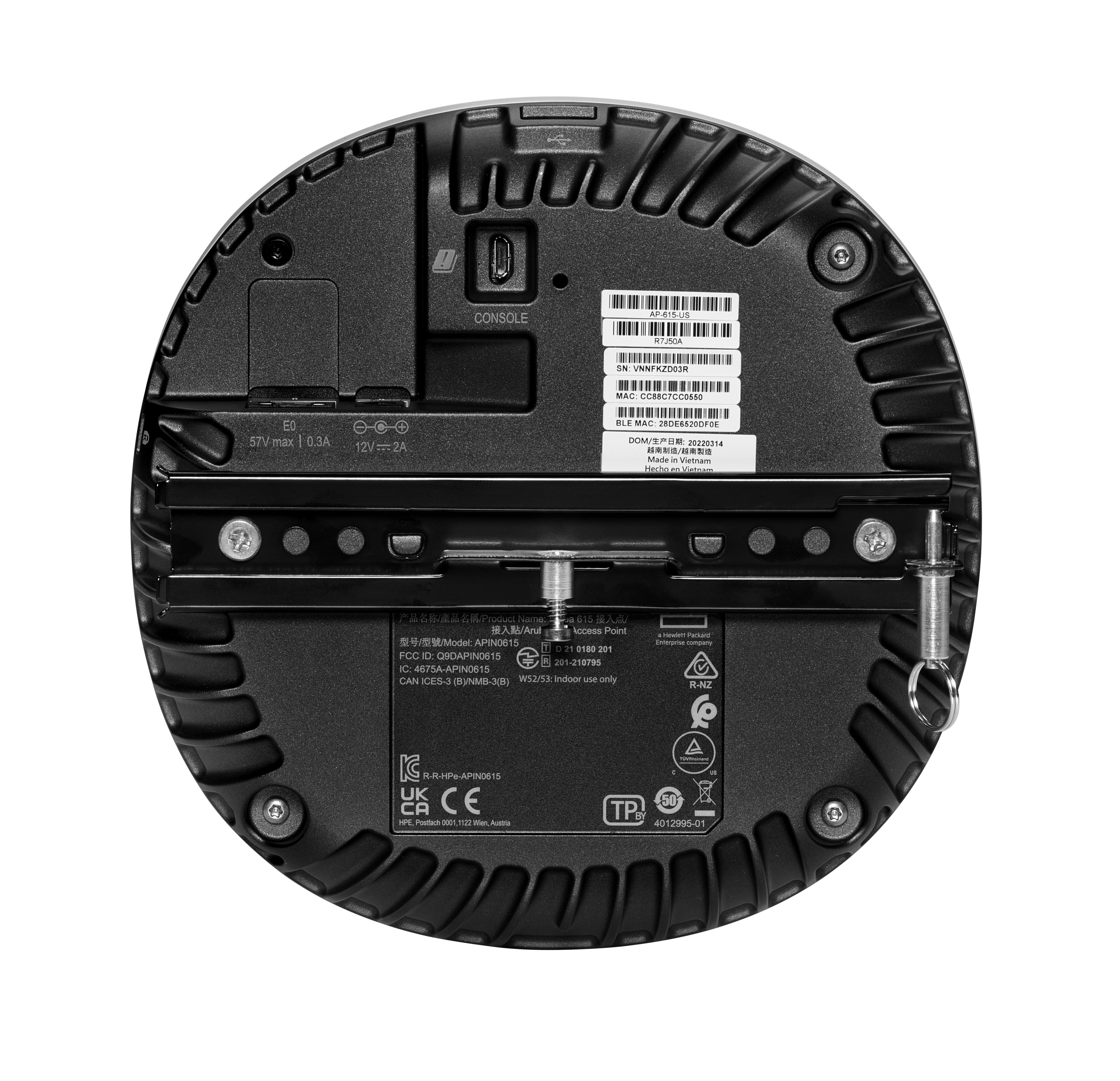 HPE Aruba Networking AP-615 (ID) - Campus - Accesspoint