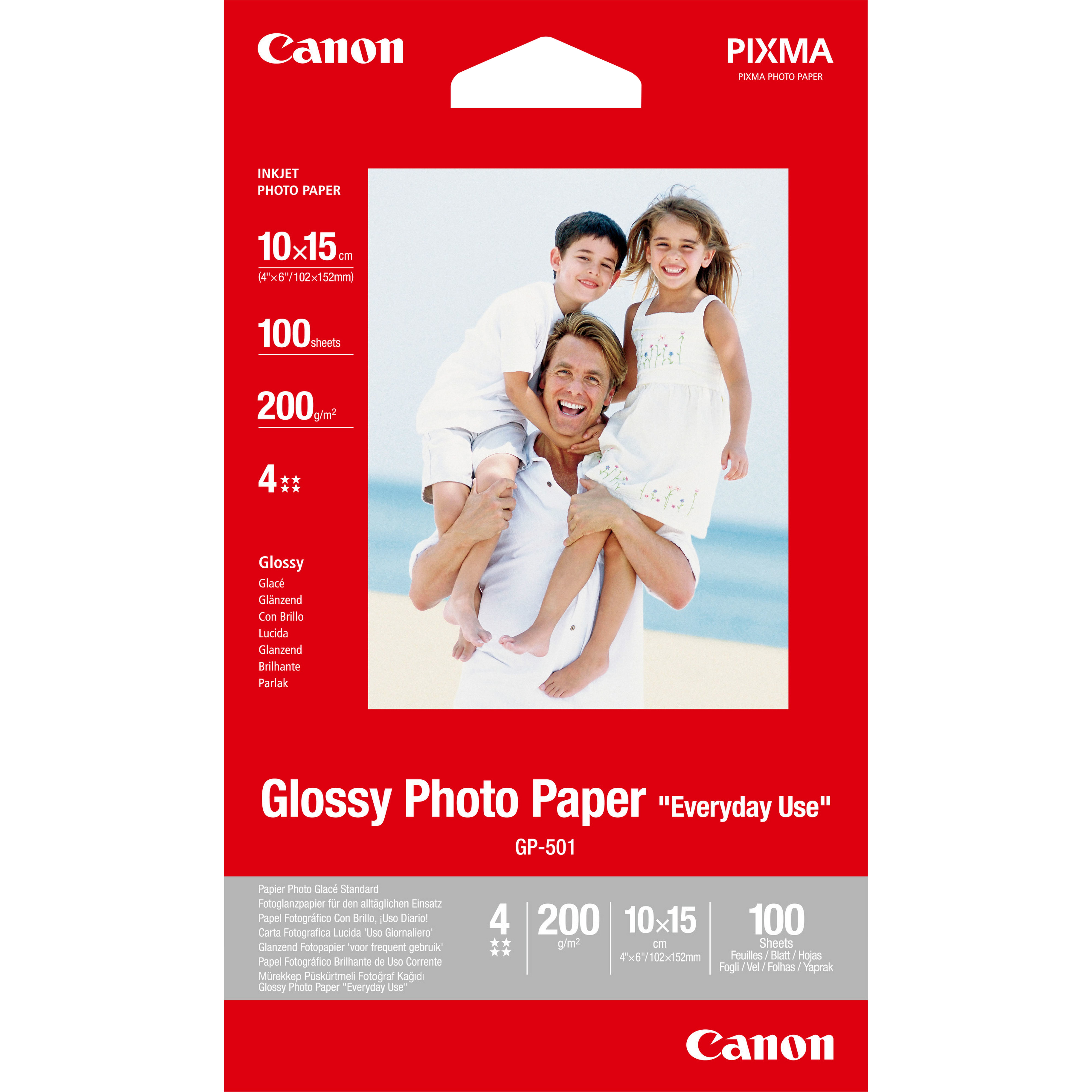 Canon GP-501 - Glänzend - 100 x 150 mm 100 Blatt
