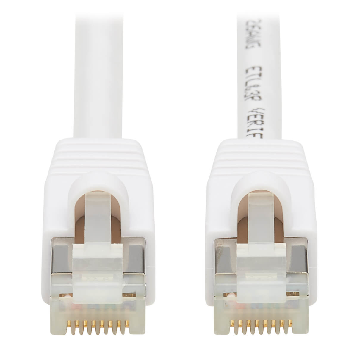 Tripp Eaton Tripp Lite Series Safe-IT Cat6a 10G Snagless Antibacterial S/FTP Ethernet Cable (RJ45 M/M)