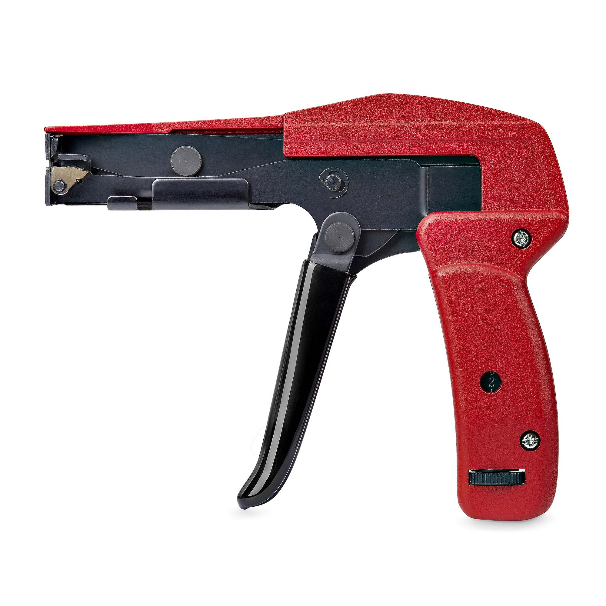 StarTech.com Nylon Cable Tie Gun, Zip Tie Tightener/Install