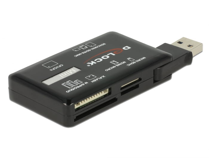 Delock Kartenleser (Multi-Format) - USB 3.2